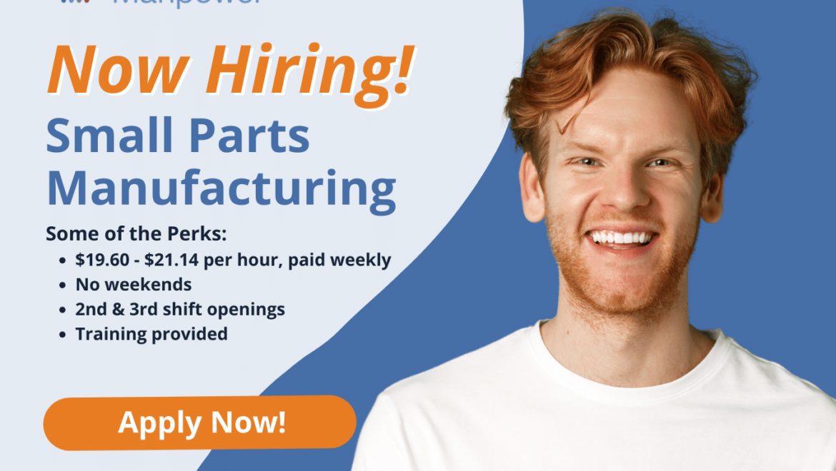 Small Parts Manufacturing Workers - Biddeford