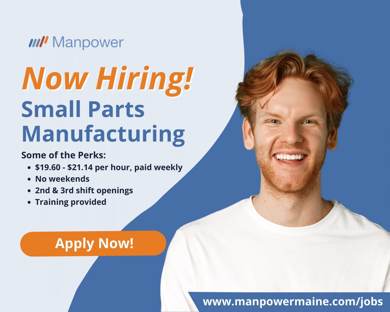 Small Parts Manufacturing Workers In Biddeford Maine Manpower Maine