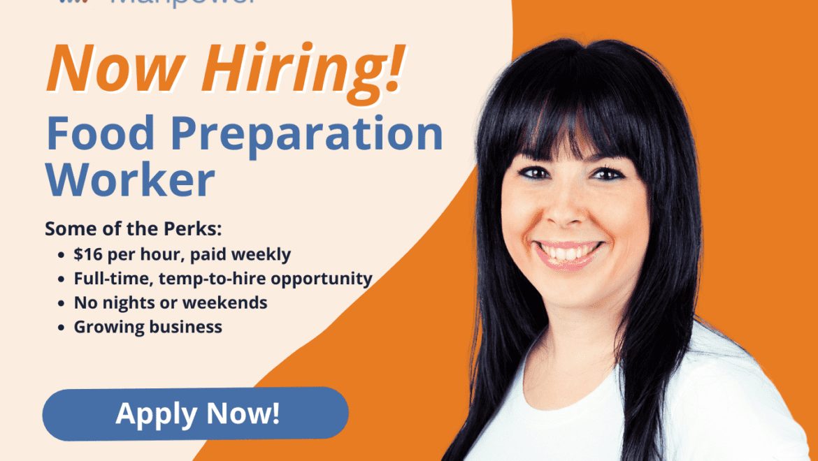 Food Preparation Worker - Bangor
