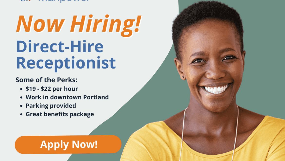 Receptionist - Portland