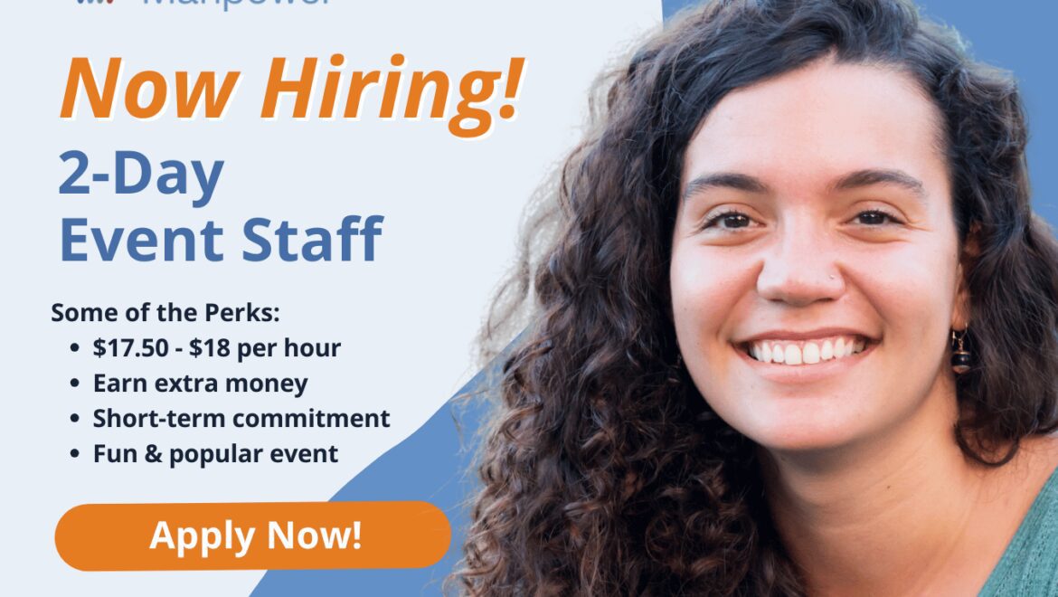 2-Day Event Staff - Bangor