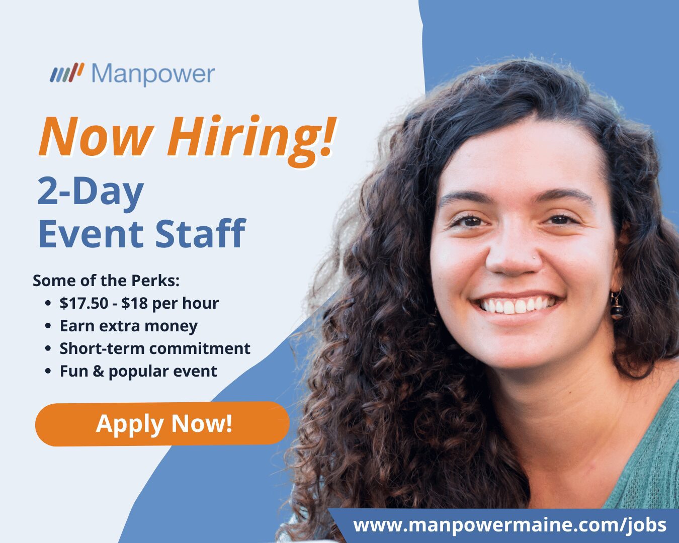 2-Day Event Staff - Bangor