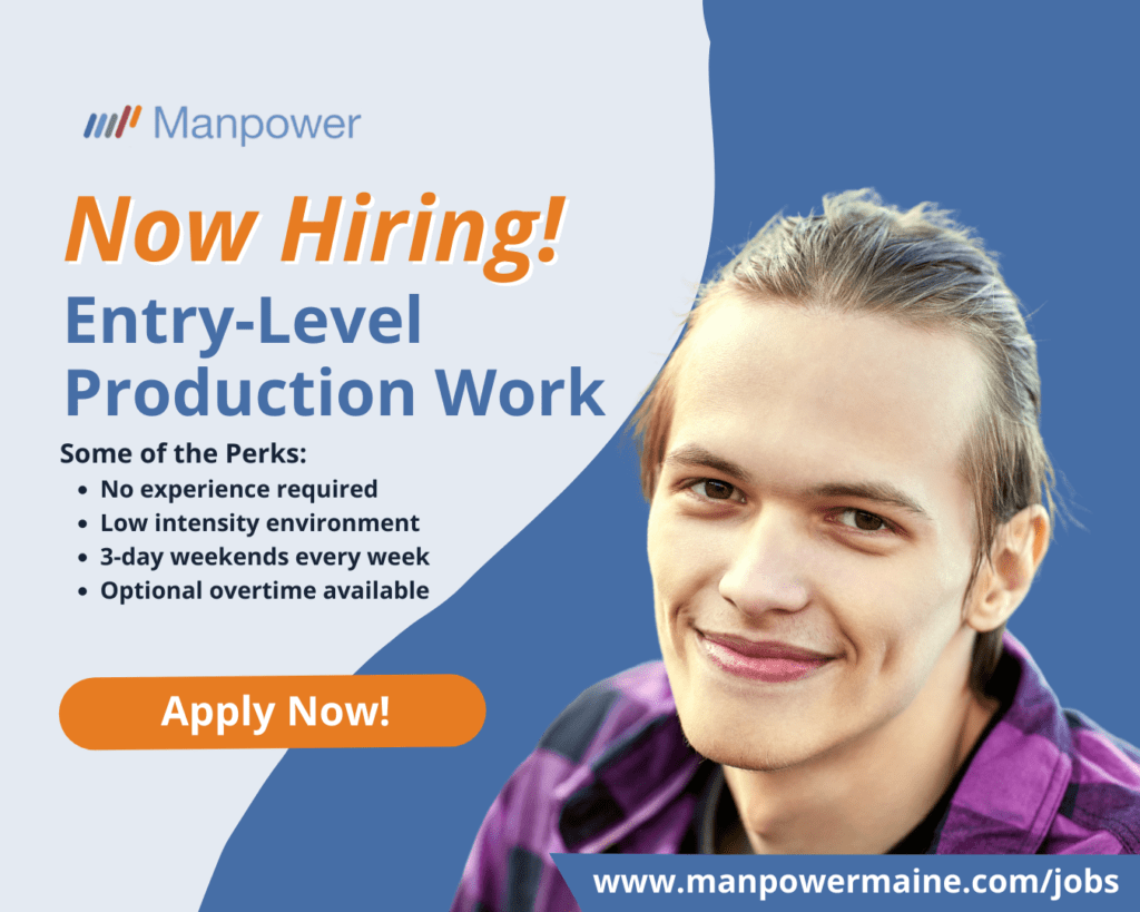 Jobs Available In the Lewiston & Auburn Area Manpower Maine