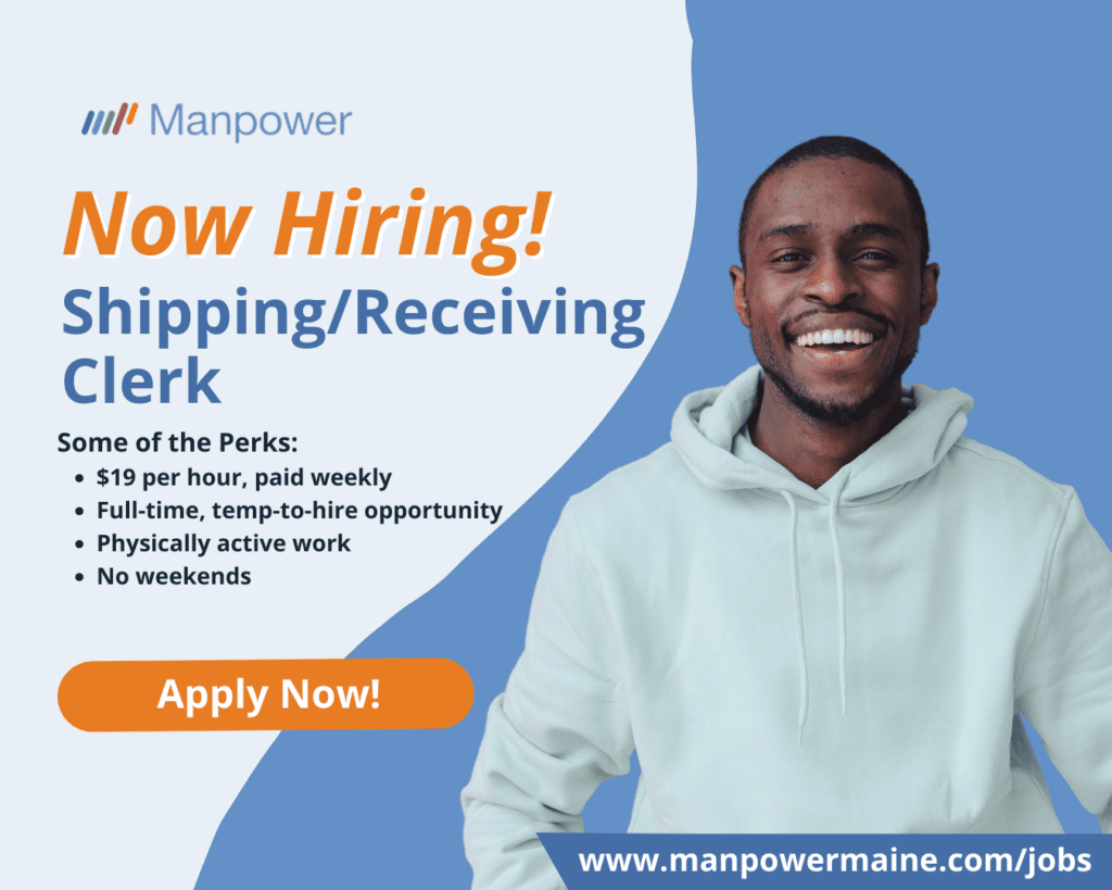Shipping/Receiving Clerk (Augusta, Maine)

Manpower is now hiring a Shipping/Receiving Clerk in Augusta, Maine! Are you looking for a full-time, temp-to-hire job that will keep you physically active? The duties of this job include picking orders, banding and palletizing, preparing shipments, and maintaining records. Interested? Apply today!

The schedule for this job is Monday - Friday from 10a – finish (6-8p). The pay is $19 per hour, paid weekly.

If you can lift heavy objects consistently and safely, and have great organizational skills, apply today to be a Shipping/Receiving Clerk in Augusta, Maine!

Interested? Apply today or send an email to augusta.me@manpower.com.

For more detailed information about this position, please call or text ‘AUG SRC’ to 207.622.1535

Job ID: 5489832