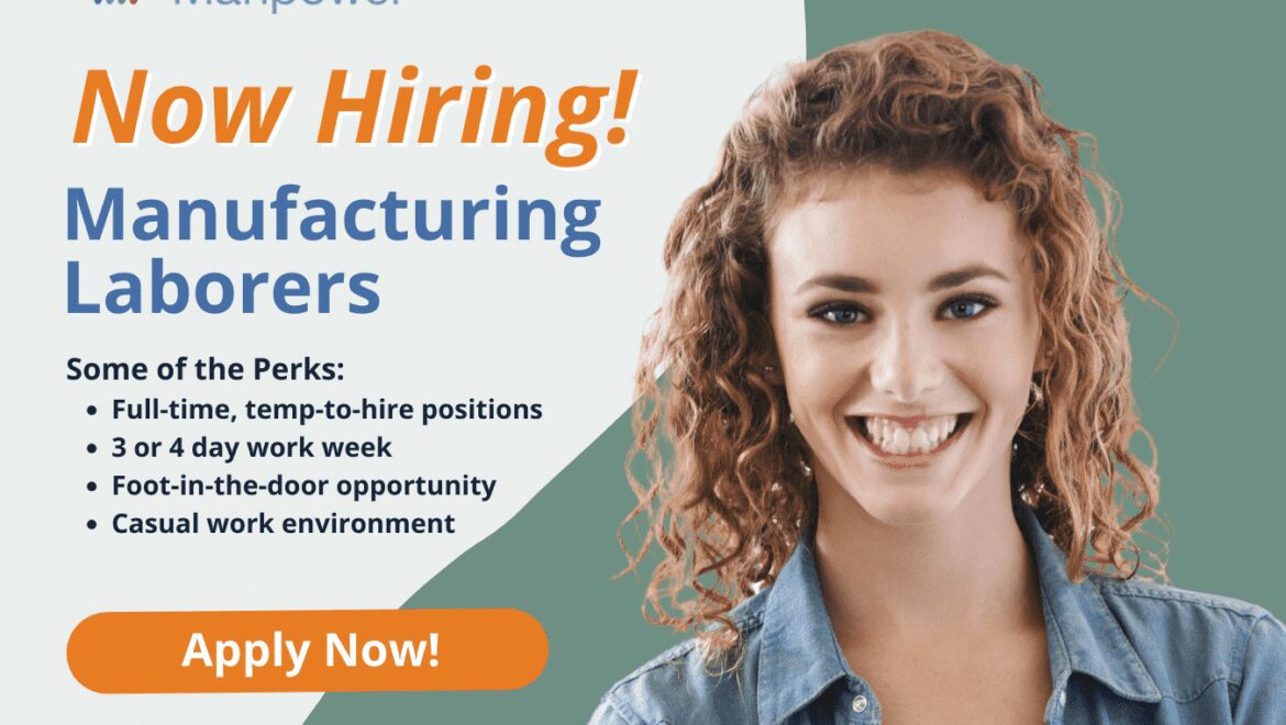 Manufacturing Laborers - Burnham