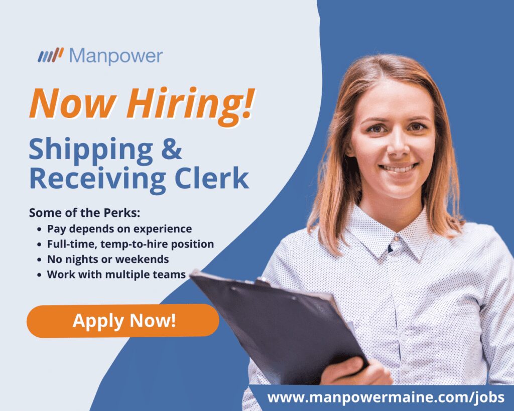 Shipping & Receiving Clerk - Presque Isle