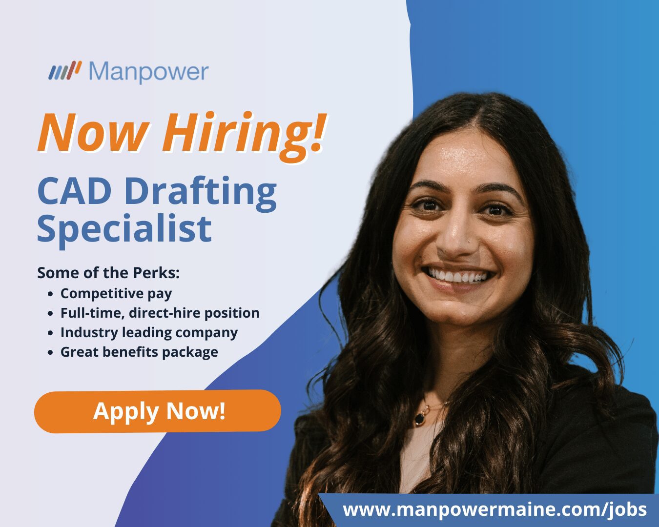 CAD Drafting Specialist in Wells DirectHire Manpower Maine