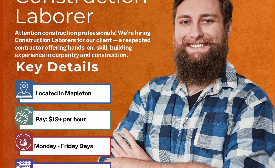 Construction Laborer - Mapleton - Web