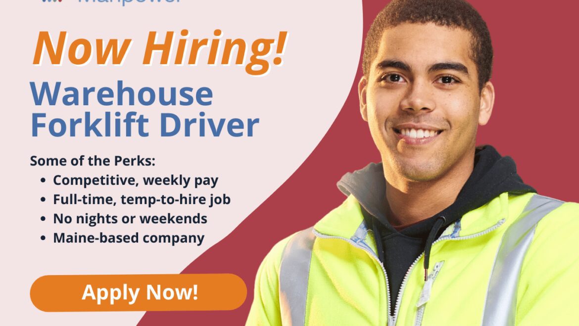 Warehouse Forklift Driver - IDEXX