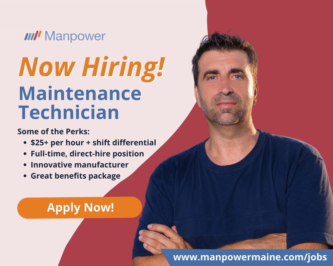 Maintenance Technician in Portland, Maine Manpower Maine