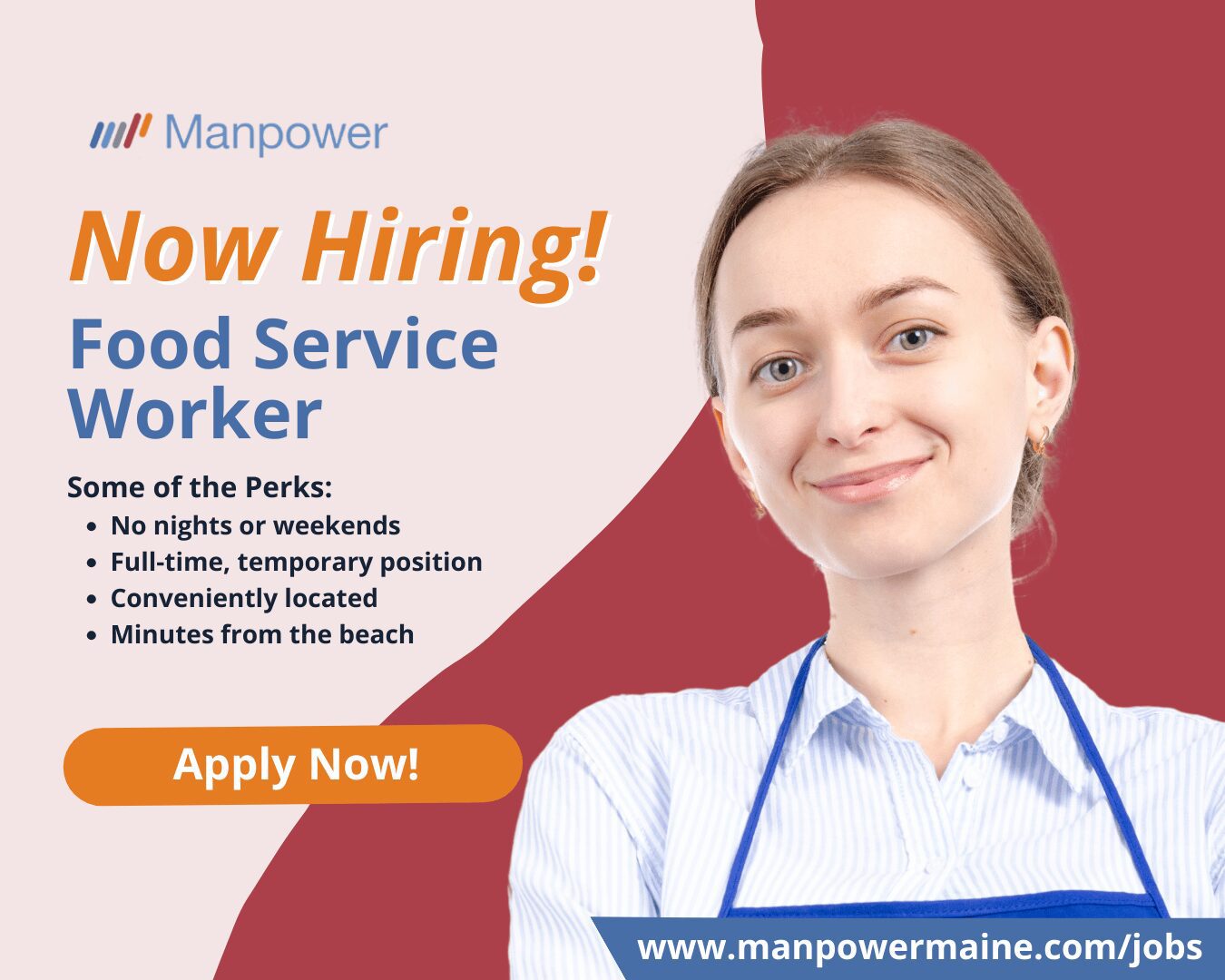 Food Service Worker (Wells, Maine) Manpower Maine