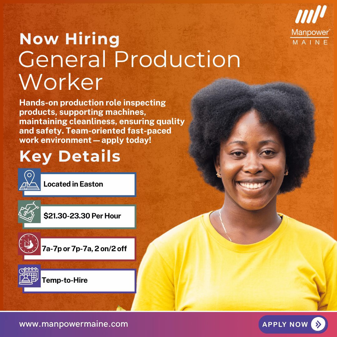 General Production Worker - Easton - Web