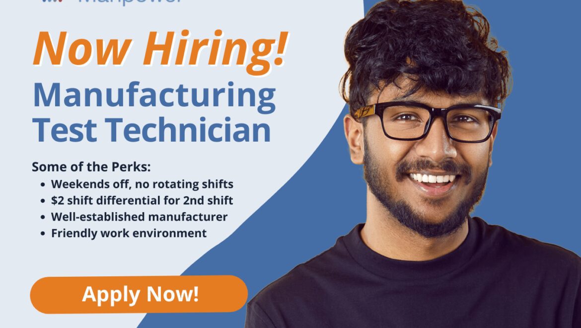 Manufacturing Test Technicians - Gray