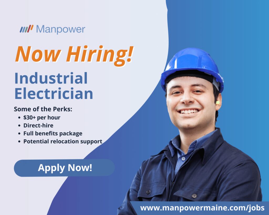 Industrial Electrician in Portage, Maine

Our client in Portage is seeking an experienced Industrial Electrician with 3+ years of hands-on expertise, along with exceptional troubleshooting and problem-solving skills. If you're ready to bring your electrical know-how to a dynamic work environment, apply today! 

This is a direct-hire opportunity with a full benefits package.

Location: Portage, Maine
Compensation: $30+ per hour, based on experience
Schedule: M-F 6a-5p

What’s in it for you:
- Competitive pay
- Full-time, direct-hire position
- Set schedule
- Hands-on, technical work
- Full benefits package 
- Potential for relocation assistance

What you’ll be doing:
- Maintaining and repairing industrial machinery and equipment
- Installing electrical systems, including transformers, motors, and circuit boards
- Troubleshooting and fixing malfunctions in machinery to ensure efficient operation
- Collaborating with other maintenance staff to diagnose issues and replace faulty components
- Performing preventative maintenance to minimize downtime

Here’s what you need to apply:
- 3+ years related experience
- Expertise in electrical and mechanical fundamentals, construction, installation, repair, and maintenance
- Strong troubleshooting and problem-solving skills

How to Get Started:
We have made it easy to apply to be an Industrial Electrician in Portage, Maine. Simply contact us by choosing an option below.

Apply Now: see below
Call or Text: ‘ELECTRIC’ to 207.554.4376
Email: aroostook.me@manpower.com

Not sure if this is the right job for you? No worries. We have many other jobs available that you may be interested in - apply now to start a conversation.

Job ID: 5716554