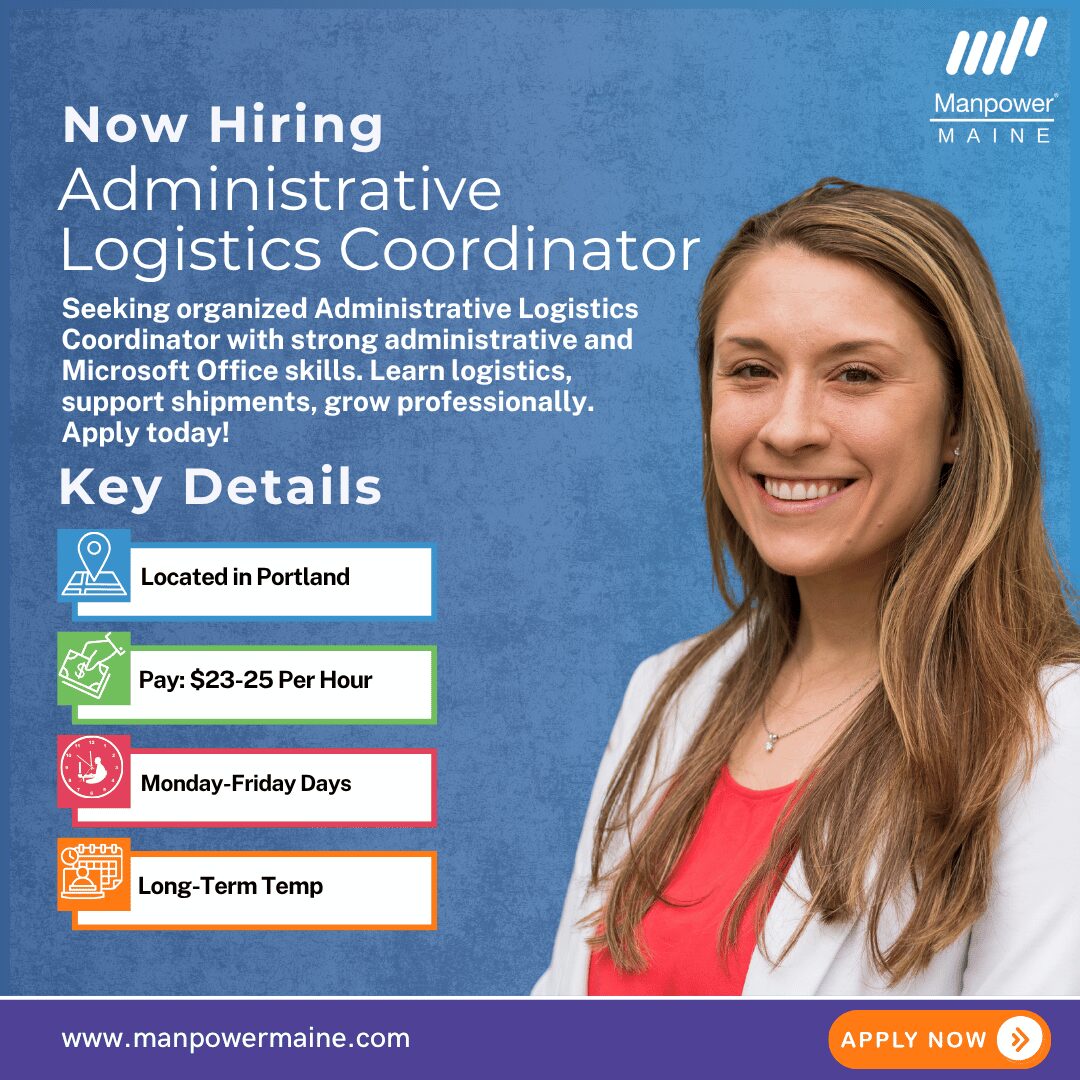 Administrative Logistics Coordinator - Portland - Web