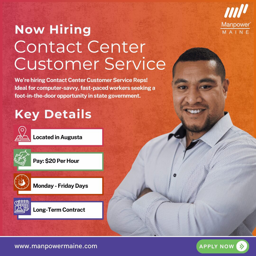 Contact Center Customer Service - Augusta - Web