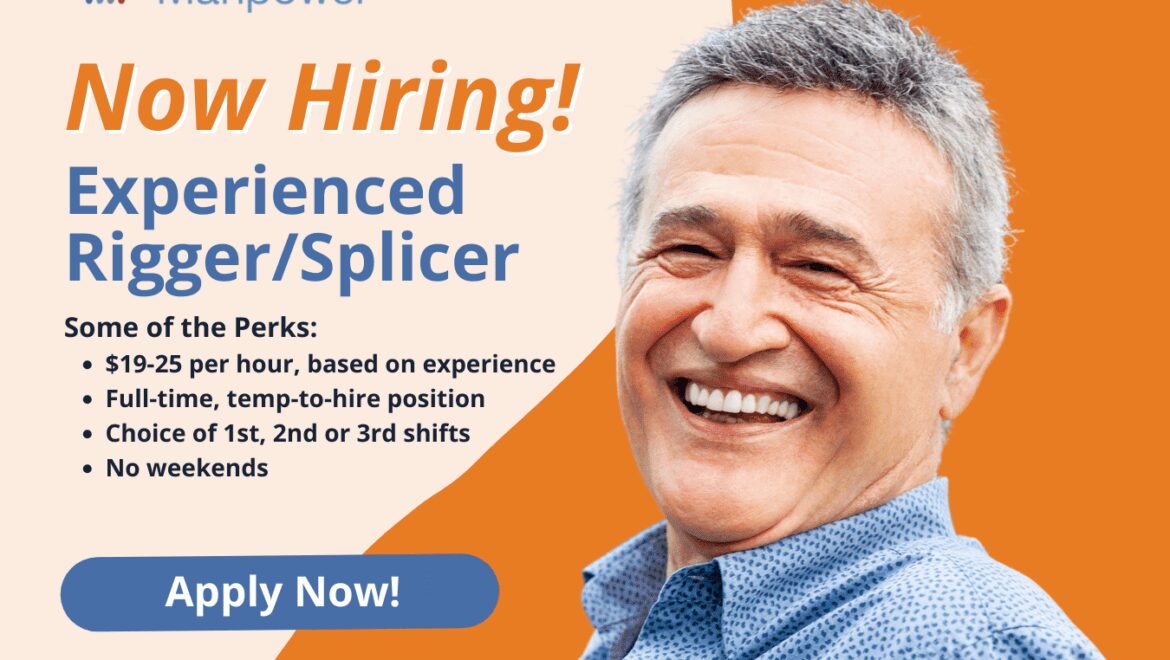 Experienced RiggerSplicer - Saco