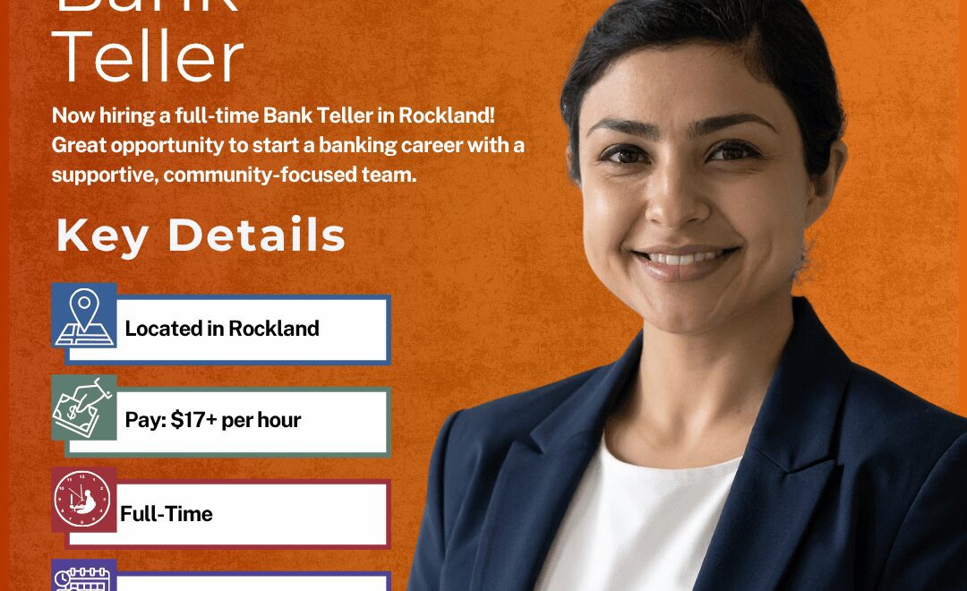 Bank Teller - Rockland - Web