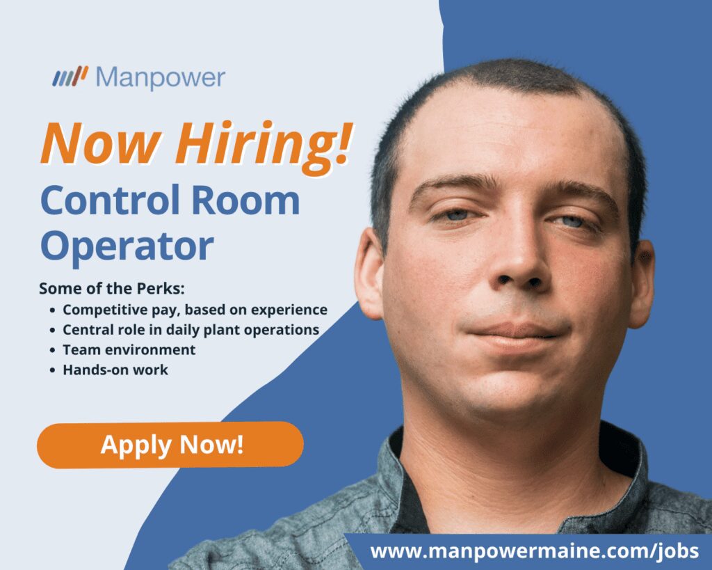 Control Room Operator in Mars Hill, Maine

Our client in Mars Hill is currently seeking an individual with production line monitoring and performance tracking experience and strong communication & troubleshooting skills to work as a Control Room Operator! This is a temp-to-hire opportunity. Apply today!

Location: Mars Hill, Maine – Off Route 1
Compensation: $19 - $23 per hour, based on experience
Schedule: 6a-6p

What’s in it for you:

• Competitive, weekly pay
• Work at one of the largest manufacturing organizations in Aroostook County
• Central role in the daily plant operations
• Team environment
• Hands-on work

What you’ll be doing:

• Monitoring production lines, verifying product runs, and tracking shift performance
• Reviewing reports to ensure efficiency and coordinating with maintenance as needed
• Completing cooler checks and updating schedules
• Documenting downtime and supporting smooth shift transitions
• Following emergency protocols and communicating with appropriate personnel

Here’s what you need to apply:

• Experience with production line monitoring and performance tracking
• Strong communication & troubleshooting skills
• Computer proficiency

How to Get Started:
We have made it easy to apply to be a Control Room Operator in Mars Hill, Maine. Simply contact us by choosing an option below.

Apply Now: see below
Call or Text: ‘PI CONTROL’ to 207.554.4376
Email: aroostook.me@manpower.com

Not sure if this is the right job for you? No worries. We have many other jobs available that you may be interested in - apply now to start a conversation.

Why You Should Choose Manpower?

Upon eligibility, our associates have access to wide range of benefits including:
• Access to health, dental, & vision benefits
• Unlimited referral bonus program – get paid to help your friends get work
• Weekly pay and electronic deposit – we get you paid fast and securely!
• Access to FREE online professional development trainings & programs

Job ID: 5715207