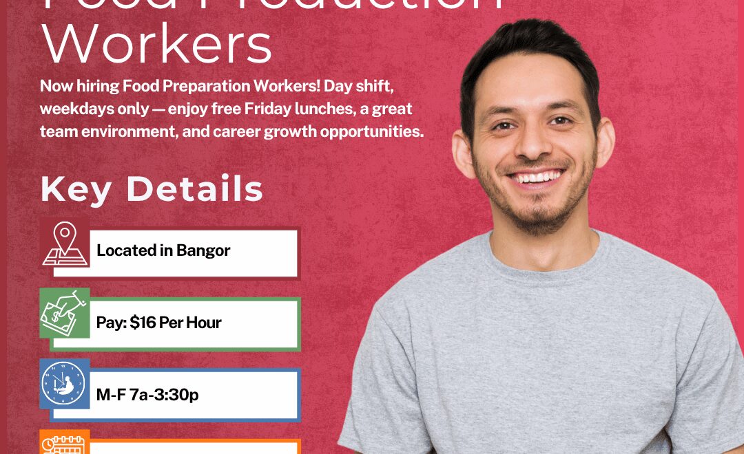 Food Production Workers - Bangor - Web