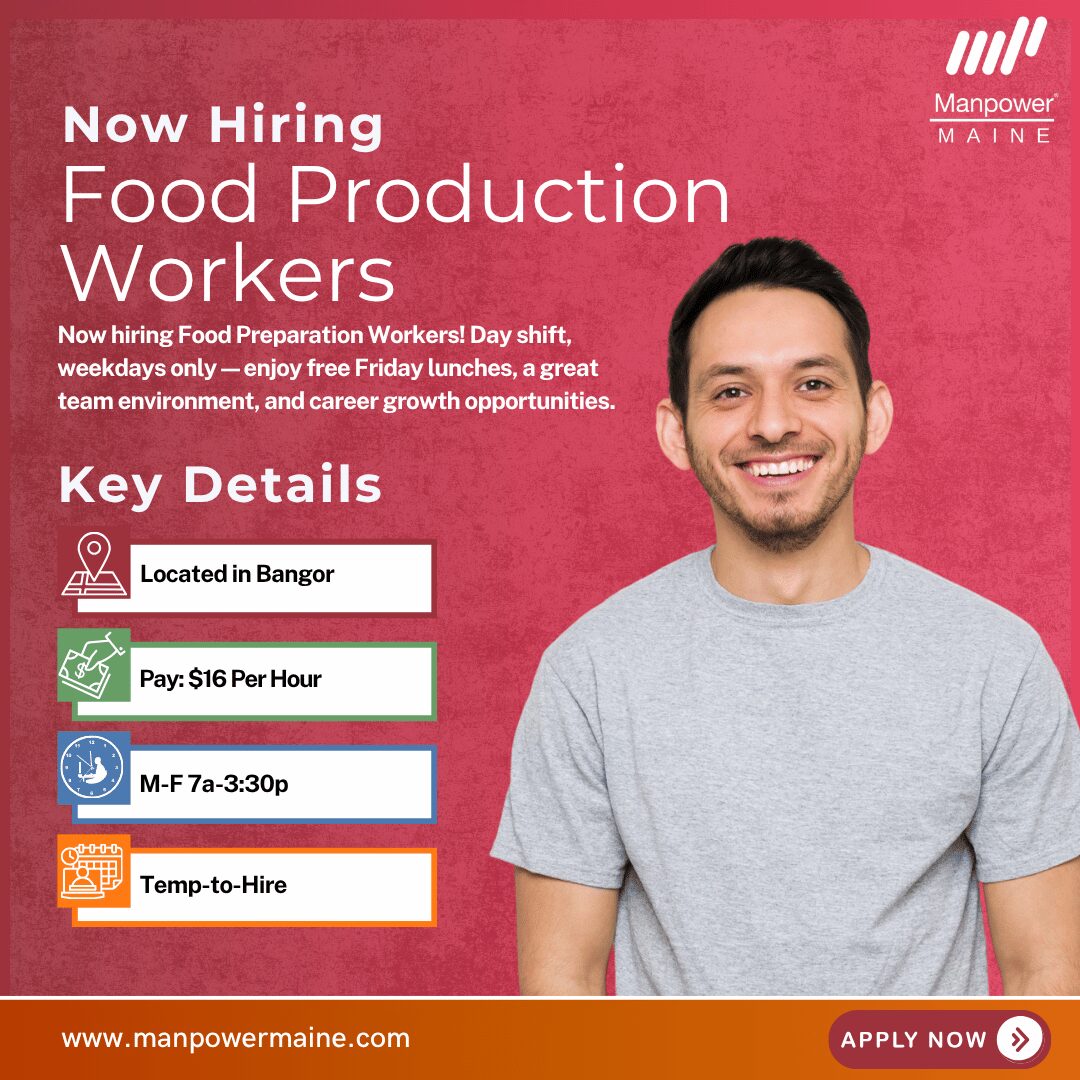 Food Production Workers - Bangor - Web