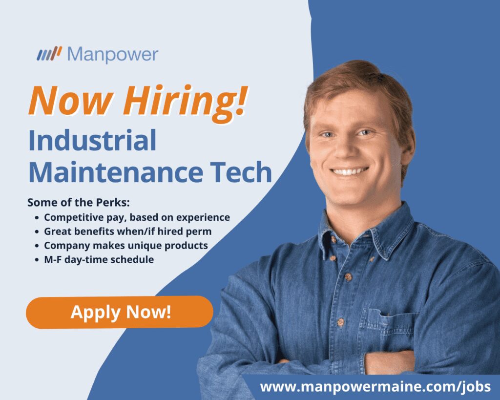 Industrial Maintenance Technician in Saco

Pay: $20 - $25 per hour, based on experience
Schedule: M-F 7a-3:30p
Assignment Length: Temp-to-hire

Are you an experienced industrial maintenance professional with 2+ years of experience, PLC skills, MIG welding, and basic electrical knowledge? Join a team that builds innovative products for the military, marine, and forestry industries! We’re hiring an Industrial Maintenance Technician for a client in Saco, Maine — apply today!

Perks:

• Competitive pay based on experience
• No nights or weekends
• Work at a company that makes unique products used in military, marine, forestry industries and more
• Close to the turnpike exit and the fun on Route 1
• Excellent benefits package upon permanent hire
• Access to health, vision, and dental benefits
• Maine Earned Paid Leave

Duties:

• Installing, maintaining, and repairing production machines and facility equipment
• Performing emergency repairs, scheduled maintenance, and preventive maintenance, including welding and fabrication
• Troubleshooting and repairing mechanical, electrical, pneumatic, and hydraulic systems
• Reading manuals, interpreting work orders, diagnosing issues, and making necessary adjustments
• Performing machinist, plumbing, and carpentry tasks as needed

Requirements:

• 2+ years of experience with PLC skills, MIG welding, and basic electrical knowledge
• Strong math skills and ability to read blueprints and schematics
• Skilled in troubleshooting, repairs, and interpreting technical documents

We’ve made it easy to apply to be an Industrial Maintenance Technician in Saco, Maine. Simply contact us by choosing an option below.

Apply Online: see below
Call or Text: ‘SACO IMT’ 207.284.0595
Email: biddeford.me@manpower.com

Not sure this is the right job for you? No worries. We have many other positions available that you may be interested in – apply now to start the conversation.

Job ID: 5718115