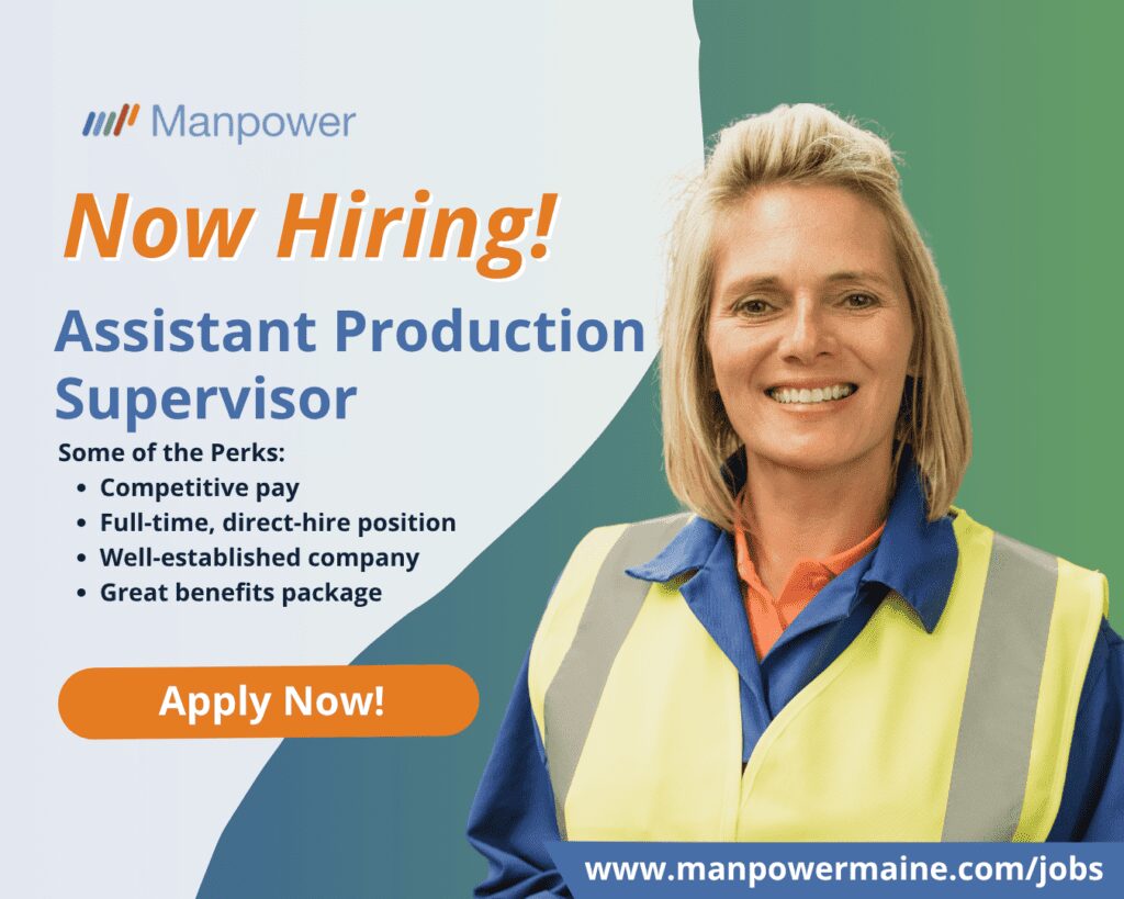 Assistant Production Supervisor in Pittsfield, Maine

Pay: $25+ per hour, based on experience
Assignment Length: Direct-hire

Do you have 5+ years of manufacturing experience and at least 1 year in a leadership role? Are you a strong leader with proven team-building and problem-solving skills? We’re now hiring an Assistant Production Supervisor for a reputable company in Pittsfield, Maine that specializes in science and medical products. This is a full-time, direct-hire opportunity—apply today!

Perks:

• Competitive pay, based on experience
• Full-time, direct-hire opportunity
• Work for a well-established science/medical products company
• Medical, dental, vision insurance
• Long & short-term disability and life insurances
• 401k + employer match

Duties:

• Supporting the Production Supervisor by overseeing personnel and equipment while maintaining ISO 13485 compliance
• Providing direction and leadership to production employees to meet operational goals
• Managing and prioritizing staffing to meet production and quality standards
• Performing routine quality assurance checks throughout the production process
• Coaching and mentoring employees to ensure adherence to standard procedures
• Ensuring production schedules and efficiency goals are consistently achieved

Requirements:

• 5+ years of experience in a manufacturing environment with at least 1 year in a lead role preferred
• Strong leadership, team-building, and problem-solving skills
• Knowledge of quality standards and continuous improvement practices
• Ability to lift up to 50lbs and work in a fast-paced, physically active environment

We have made it easy to apply to be an Assistant Production Supervisor in Pittsfield, Maine. Simply contact us by choosing an option below.

Apply Online: see below
Call or Text: ‘P APS’ to 207.942.6178 
Email: bangor.me@manpower.com

Not sure if this is the right job for you? No worries. We have many other jobs available that you may be interested in - apply now to start a conversation.

Job ID: 5732866