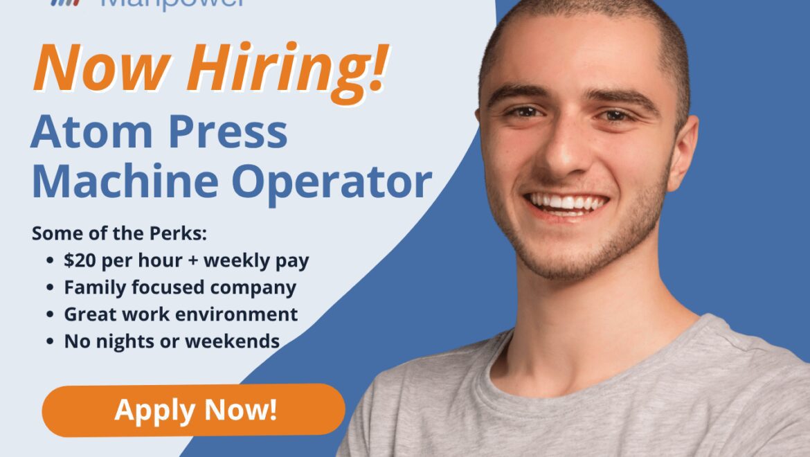 Atom Press Machine Operator - Sanford (1)
