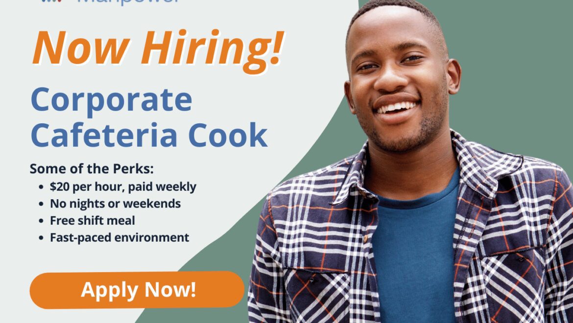 Corporate Cafeteria Cook - Belfast
