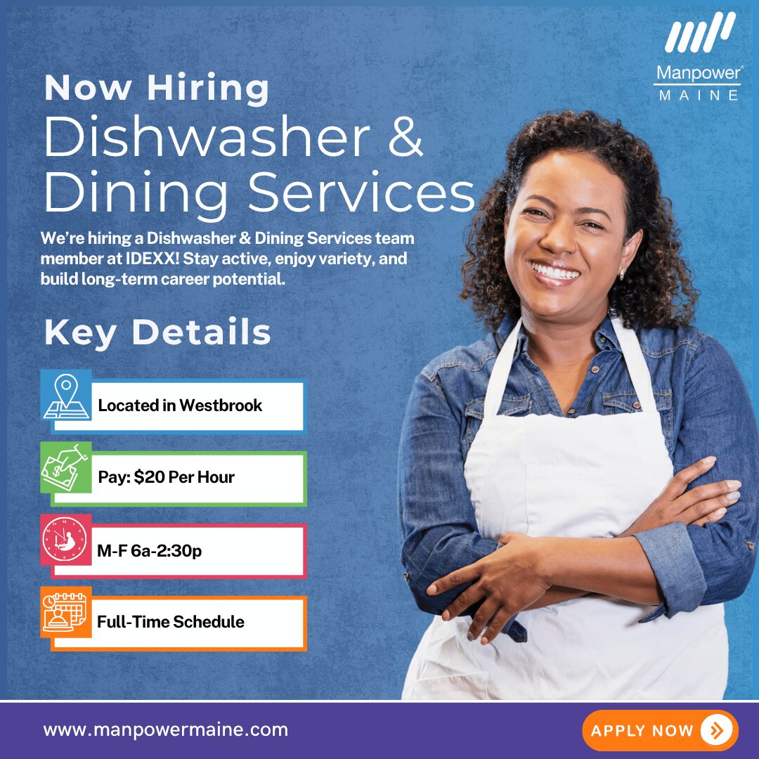 Dishwasher & Dining Services - Westbrook - Web
