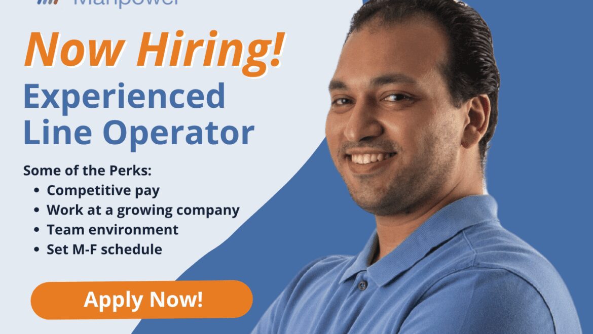Experienced Line Operator - Kennebunk