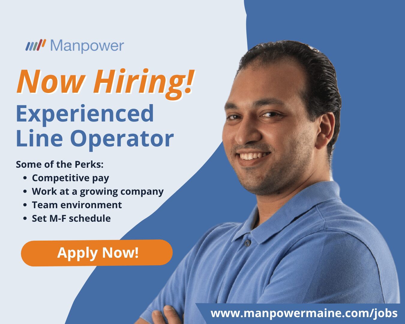 Experienced Line Operator - Kennebunk