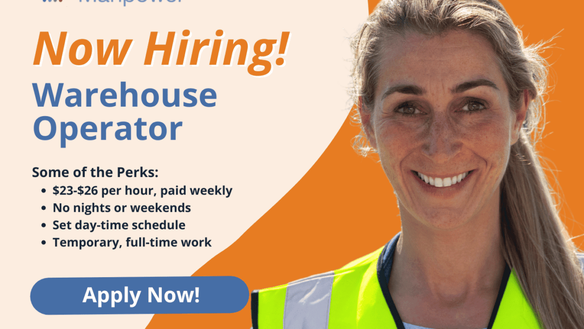 Warehouse Operator - Portland