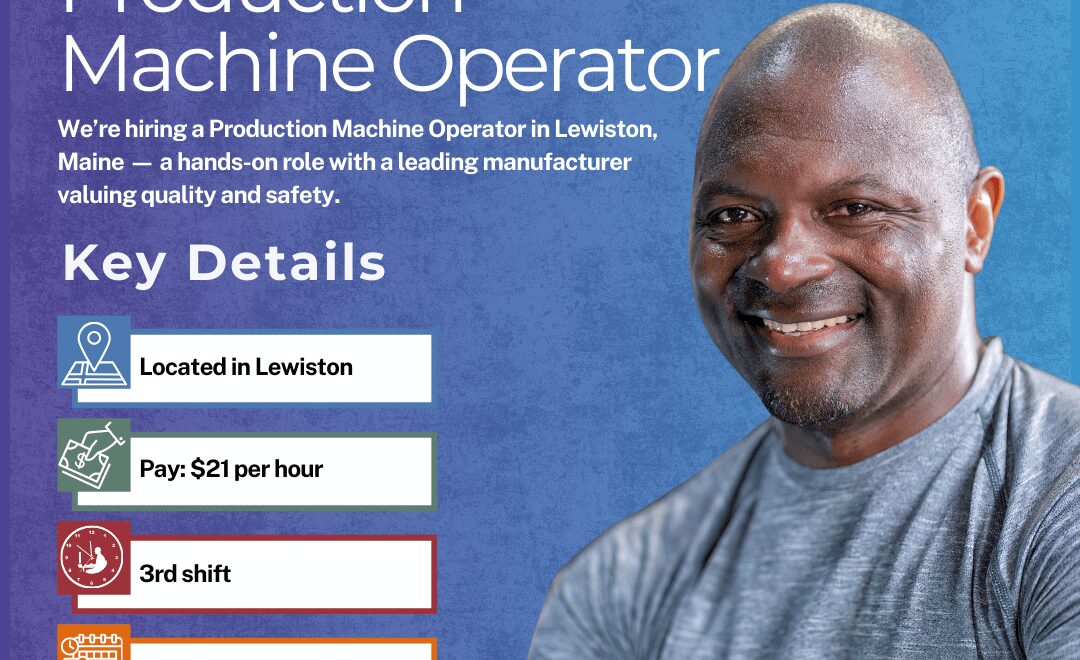 Production Machine Operator - Lewiston - Web