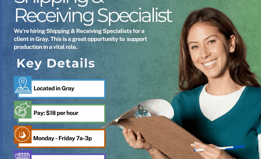 Shipping & Receiving Specialist - Gray (1)