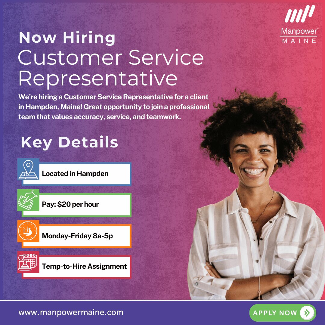 Customer Service Representative - Hampden Web