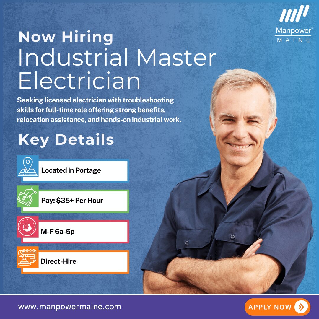 Industrial Master Electrician - Portage - Web