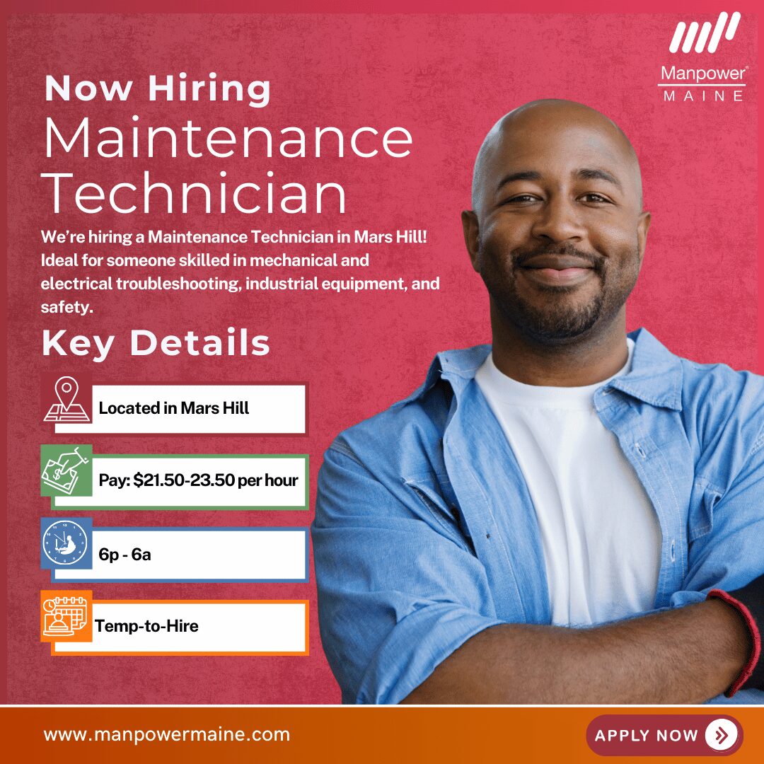 Maintenance Technician - Mars Hill- Web