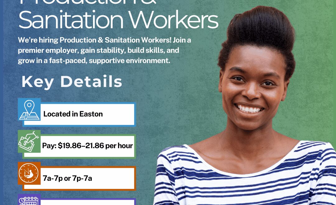 Production & Sanitation Workers - Easton Web