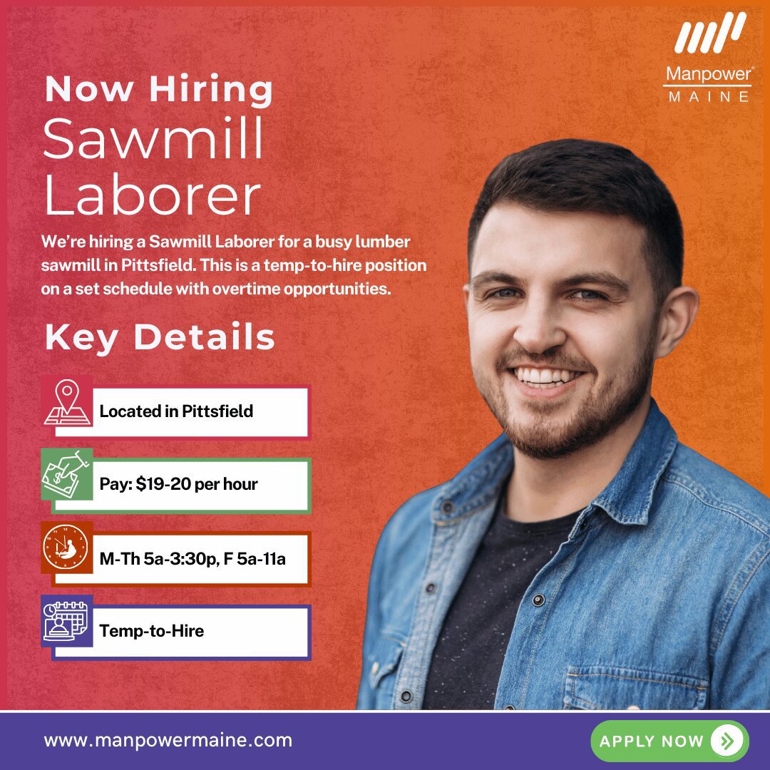 Sawmill Laborer - Pittsfield
