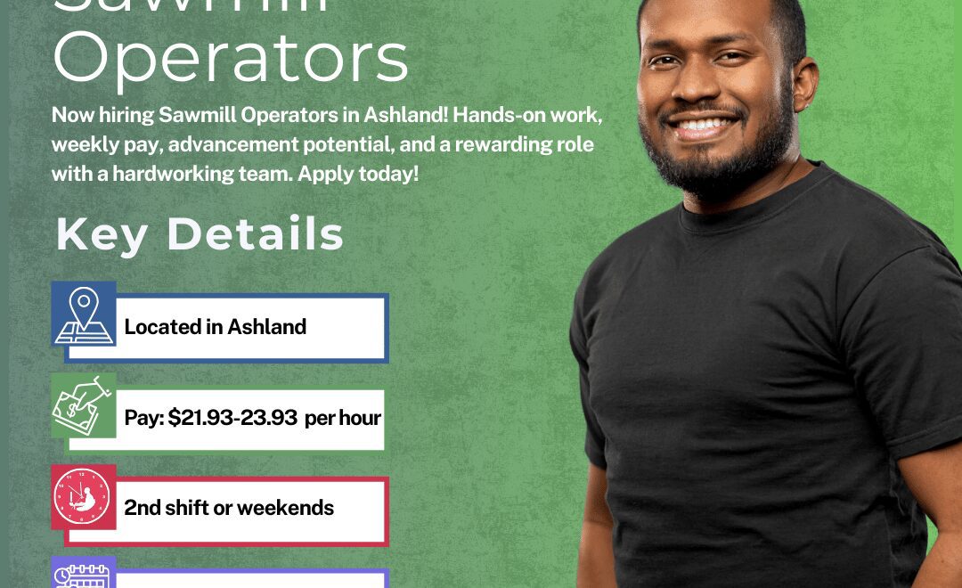 Sawmill Operators - Ashland - Web