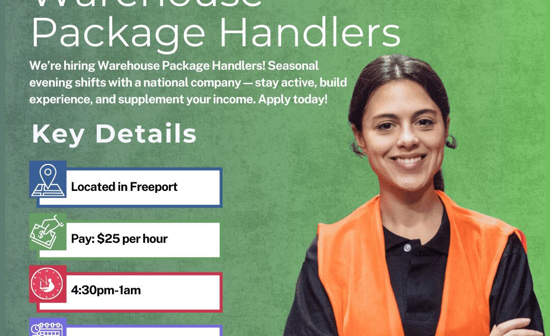 Warehouse Package Handlers Freeport Web