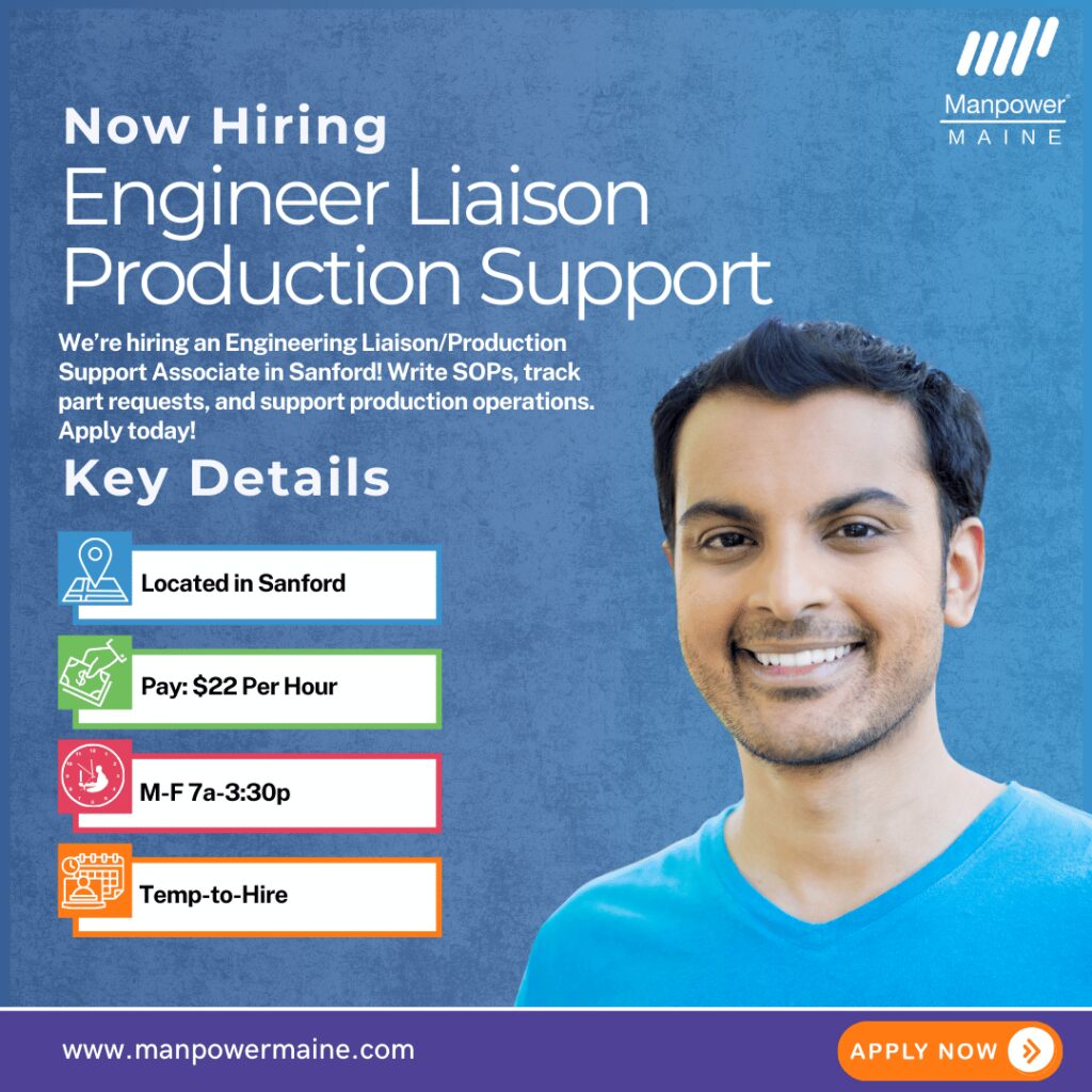 Engineering Liaison Production Support - Sanford - Web