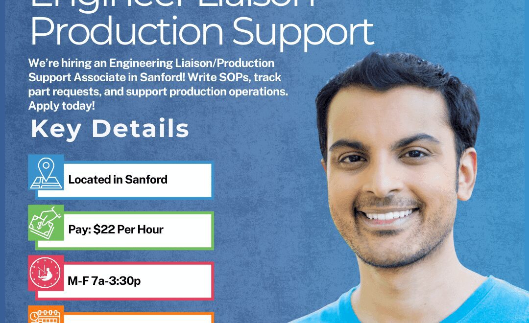 Engineering Liaison Production Support - Sanford - Web