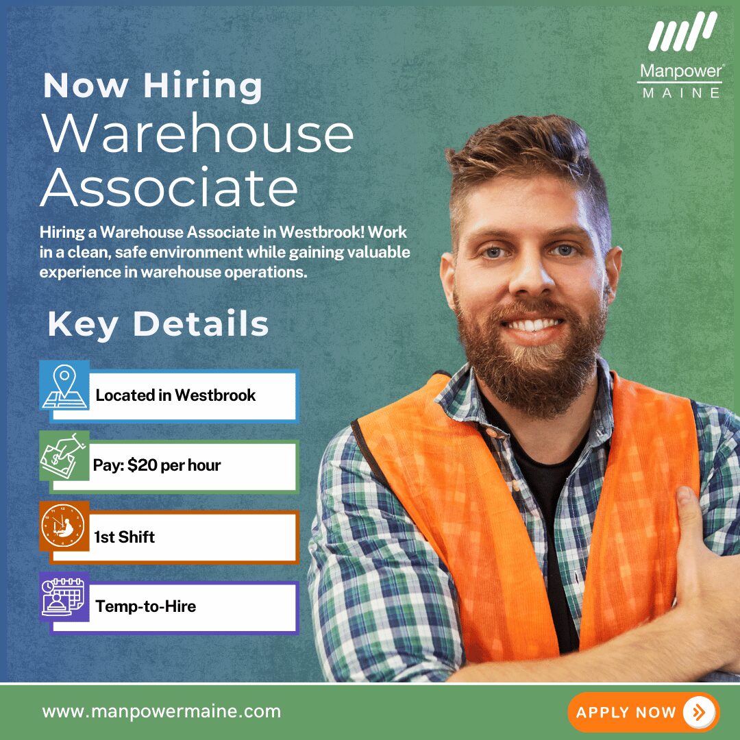 Warehouse Associate - Westbrook - Web