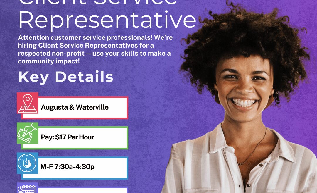 Client Service Representative - Augusta Waterville - Web