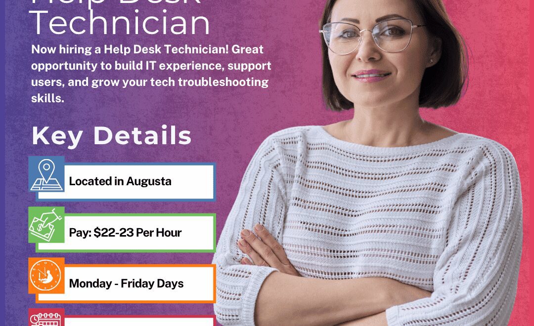 Help Desk Technician - Augusta - Web