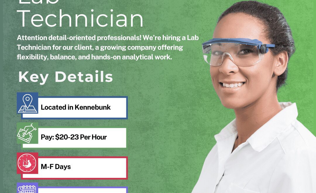 Lab Technician - Kennebunk - Web