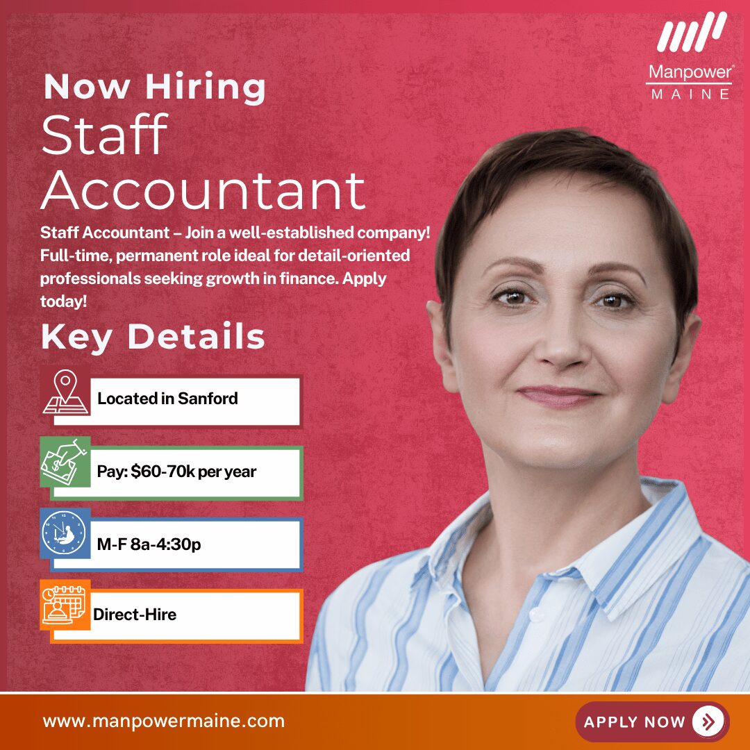 Staff Accountant - Sanford - Web