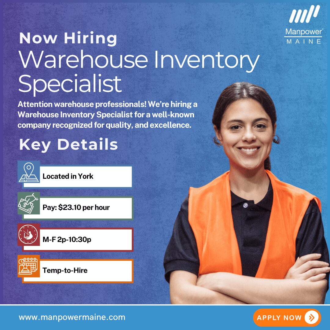 Warehouse Inventory Specialist - York - Web Warehouse Inventory Specialist - York - Web
